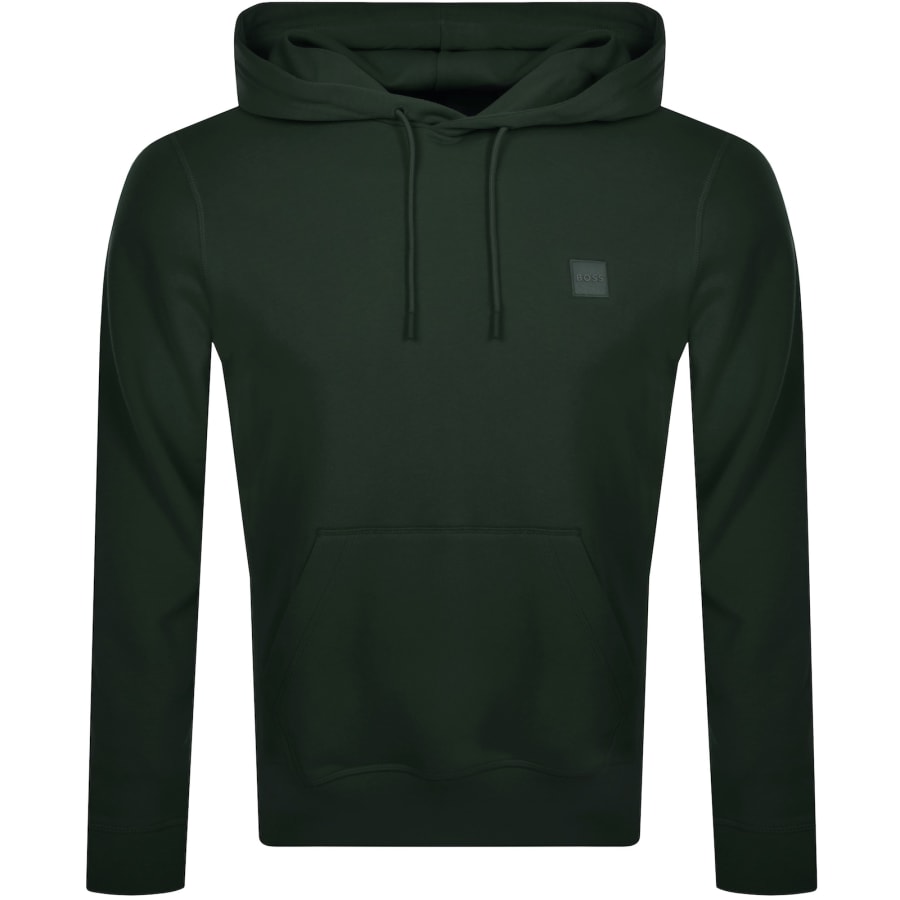 BOSS Wetalk Pullover Hoodie Green